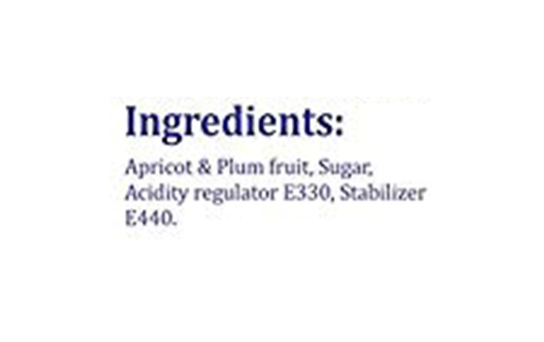 Arena Organica Apricot-Plum Jam    Pack  500 grams